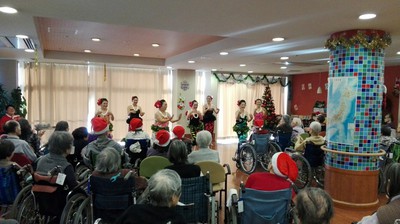 2017年12月17日 東村山市多摩すずらん「クリスマス会」